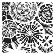STENCIL 12x12 Floral Spectacle TCW838